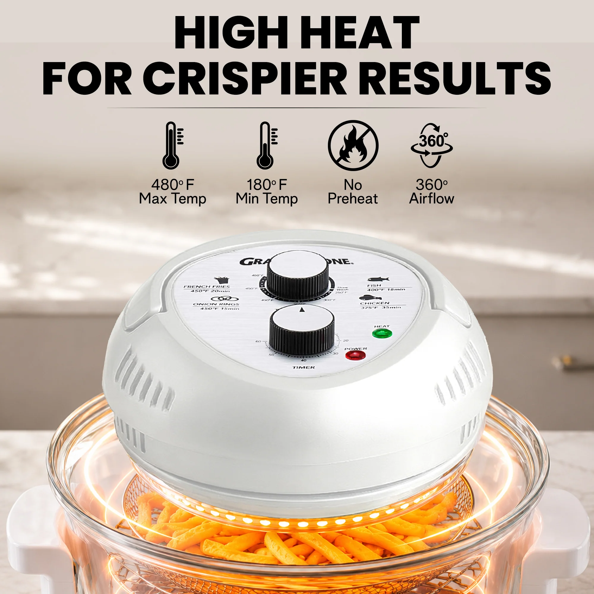 Granitestone Glass Air Fryer - Image 14