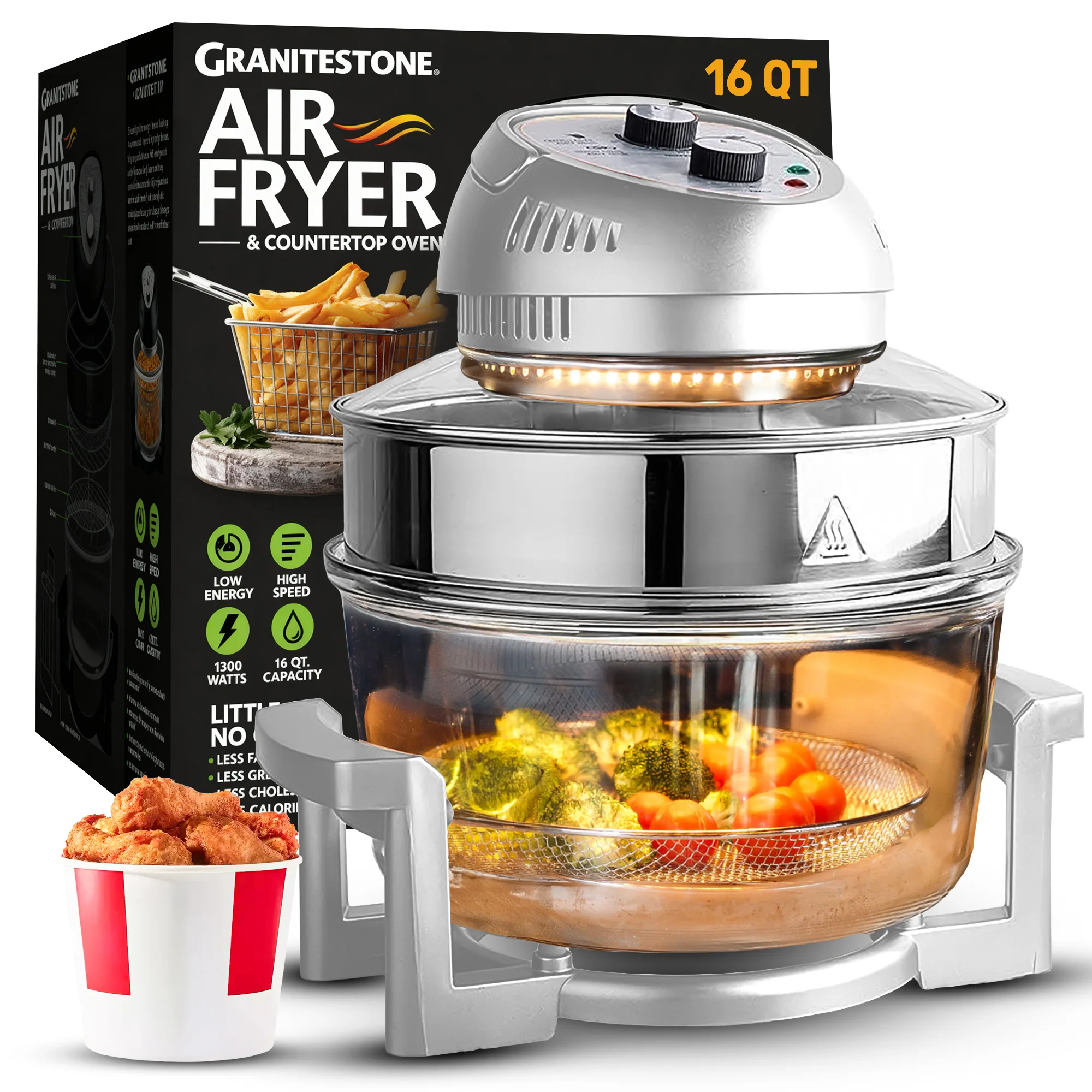 Granitestone Glass Air Fryer - Image 19